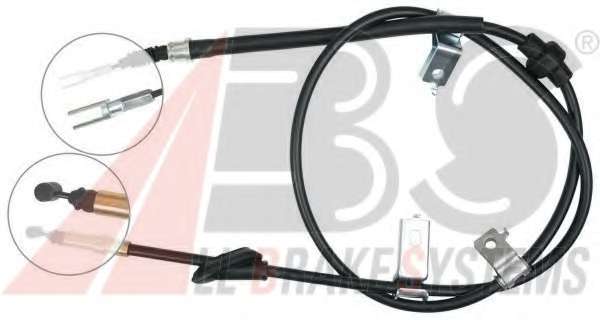 Трос, стояночная тормозная система