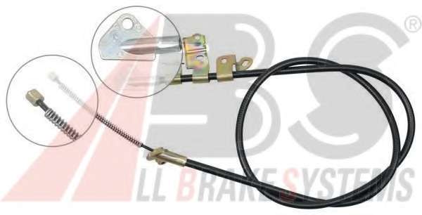 Трос, стояночная тормозная система