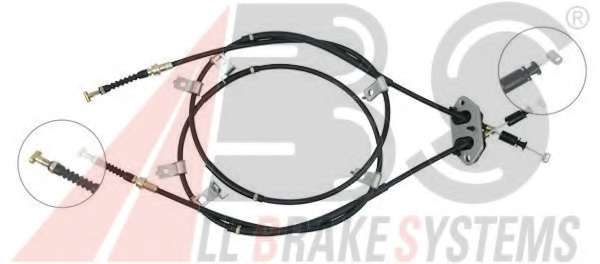 Трос ручного гальма зад. Mazda 6 02-08 (1645/1432+1640/1432)