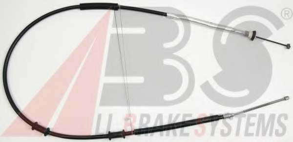 Трос ручного гальма зад. Punto/ Grande Punto 05- Пр.