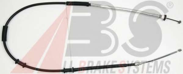 Трос ручного гальма зад. Punto/ Grande Punto 05- Л.