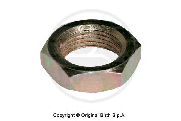 Гайка, шейка оси