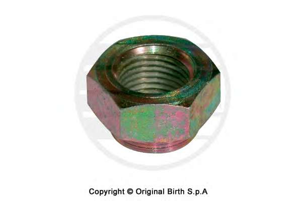 Гайка, шейка оси