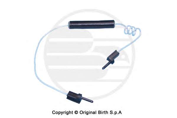 Сигнализатор, износ тормозных колодок