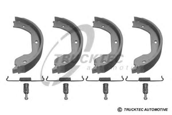 Комплект тормозных колодок, стояночная тормозная система