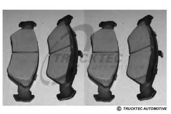 Комплект тормозных колодок, дисковый тормоз