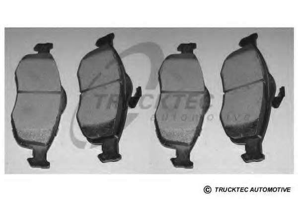 Комплект тормозных колодок, дисковый тормоз