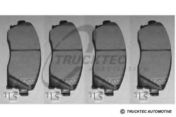 Комплект тормозных колодок, дисковый тормоз