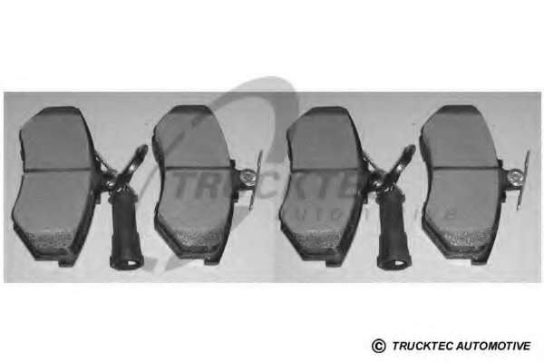 Комплект тормозных колодок, дисковый тормоз