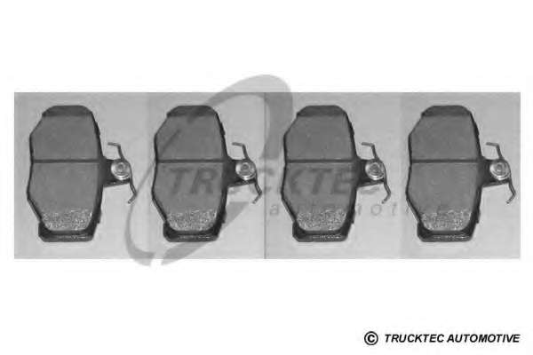 Комплект тормозных колодок, дисковый тормоз