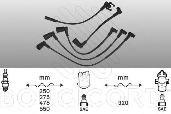 Комплект проводов зажигания