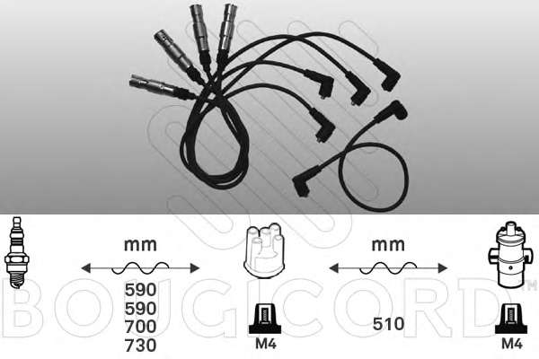 Комплект проводов зажигания