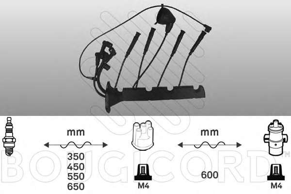 Комплект проводов зажигания