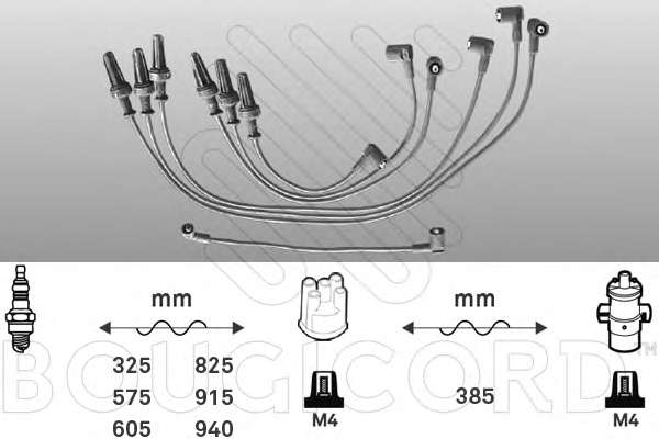 Набір дротів запалювання