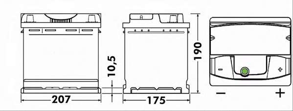 Стартерная аккумуляторная батарея