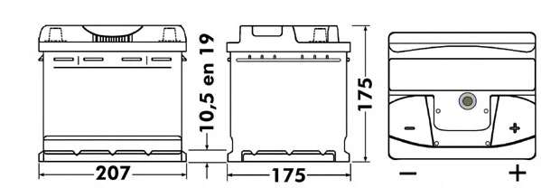 Стартерная аккумуляторная батарея