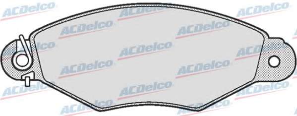 Комплект тормозных колодок, дисковый тормоз