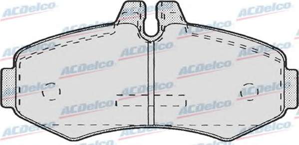 Комплект тормозных колодок, дисковый тормоз