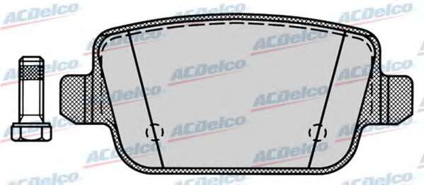 Комплект тормозных колодок, дисковый тормоз