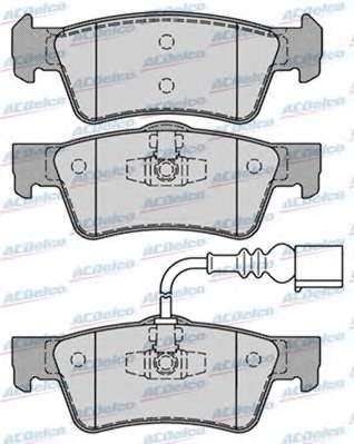 Комплект тормозных колодок, дисковый тормоз