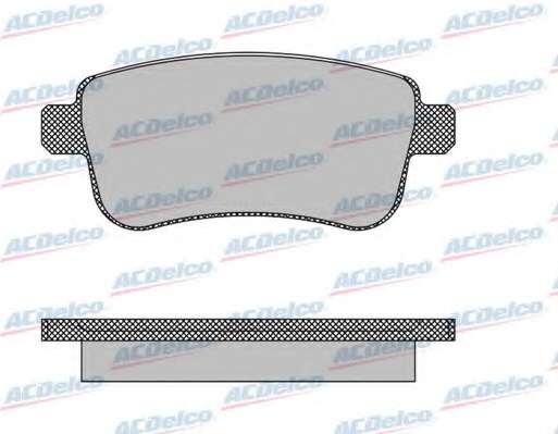 Комплект тормозных колодок, дисковый тормоз