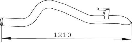 Труба выхлопного газа