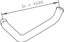 Труба выхлопного газа