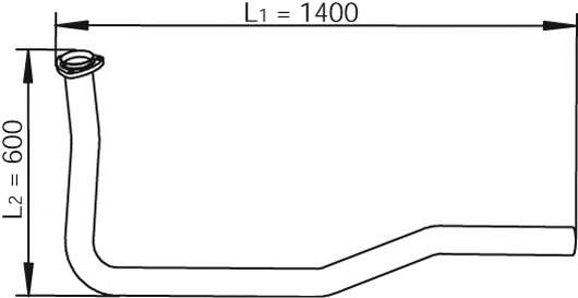 Труба выхлопного газа