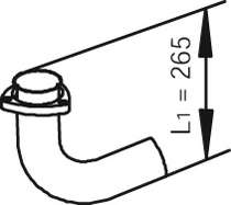 Труба выхлопного газа