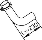 Труба выхлопного газа