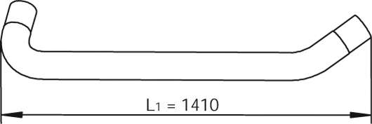 Труба выхлопного газа