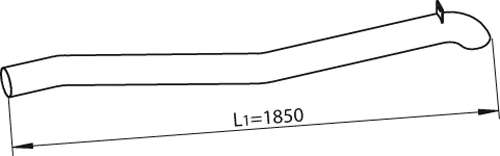 Труба выхлопного газа
