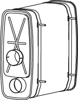 Средний / конечный глушитель ОГ