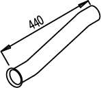 Труба выхлопного газа