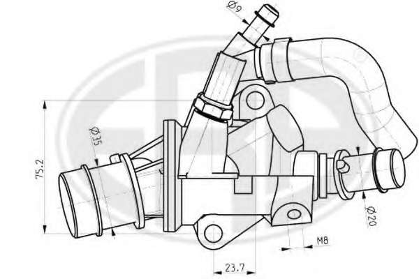 Термостат, охлаждающая жидкость