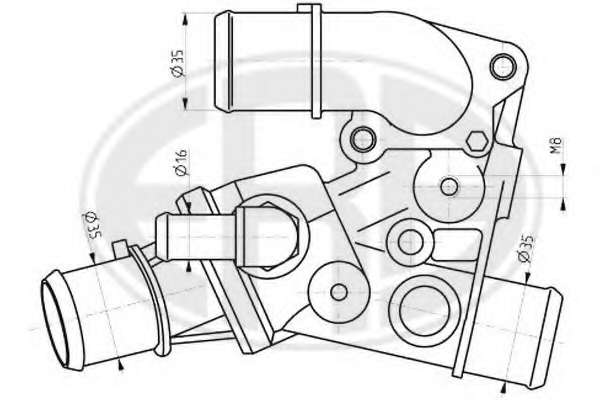 Термостат, охлаждающая жидкость