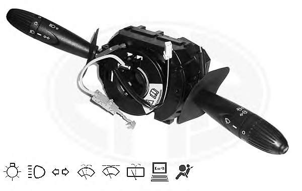 Выключатель на колонке рулевого управления