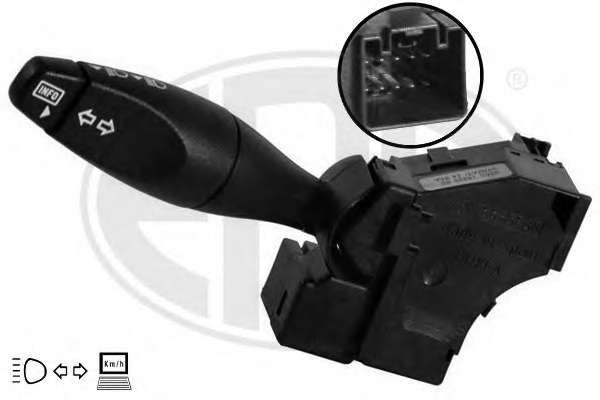 Выключатель на колонке рулевого управления