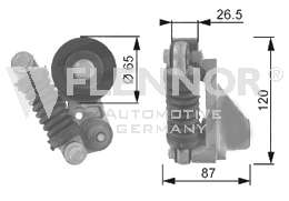 Натяжная планка, поликлиновой ремень