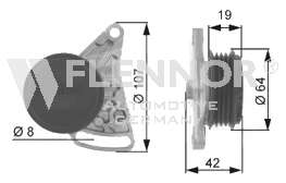 Натяжной ролик, поликлиновой ремень