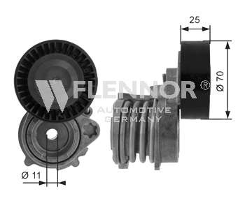 Натяжной ролик, поликлиновой ремень