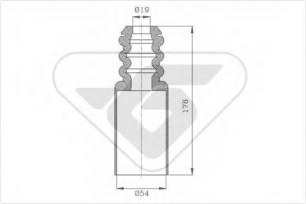 Пылезащитный комилект, амортизатор