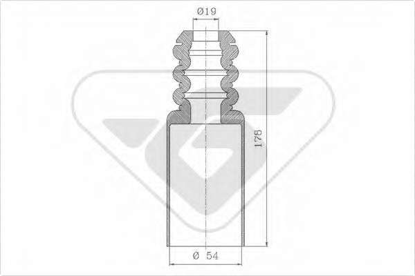 Пылезащитный комилект, амортизатор