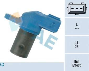 Датчик частоты вращения, управление двигателем. Датчик, положение распределительного вала