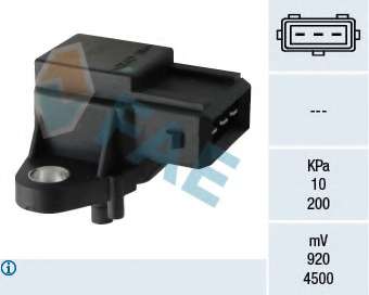 Датчик, давление во впускном газопроводе