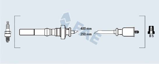 Комплект проводов зажигания
