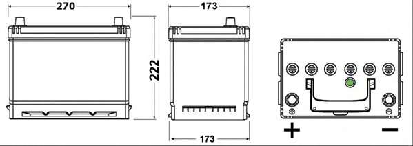 Стартерная аккумуляторная батарея