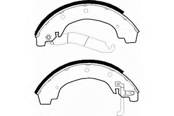 Комплект тормозных колодок