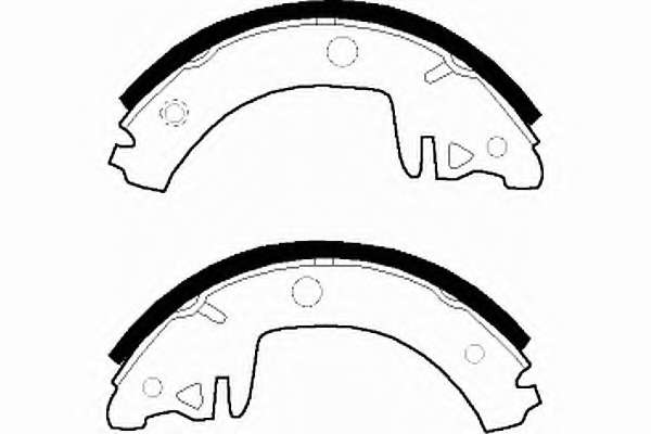 Комплект тормозных колодок