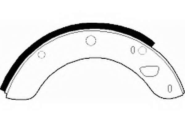 Комплект тормозных колодок